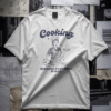 T-Shirt Men Cooking Girl Fast Food Is Bad White 100% Cotton S-3XL